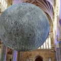 The moon in Exeter cathedral