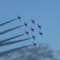 The Red Arrows over Dawlish