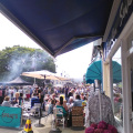 Busy on the Strand in Dawlish