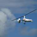 Autogyro at Torbay Airshow